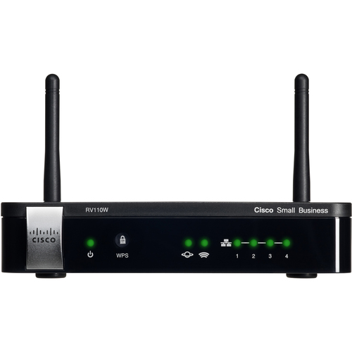 Cisco RV110W Wireless-N VPN Firewall Appliance - 5 Port - Fast Ethernet - Wireless LAN IEEE 802.11n