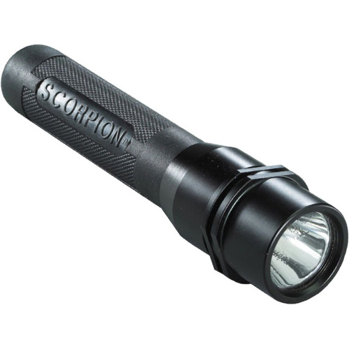 Streamlight Scorpion LED Lithium Powered Flashlight - LED - White - 160 lm Lumen - 2 x CR123A - Lithium (Li) - Aluminum - Black