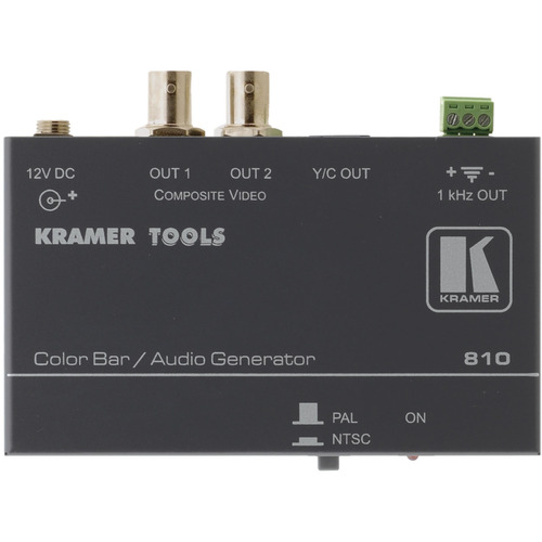 Kramer Composite Video & s-Video Color Bar/Audio Tone Generator