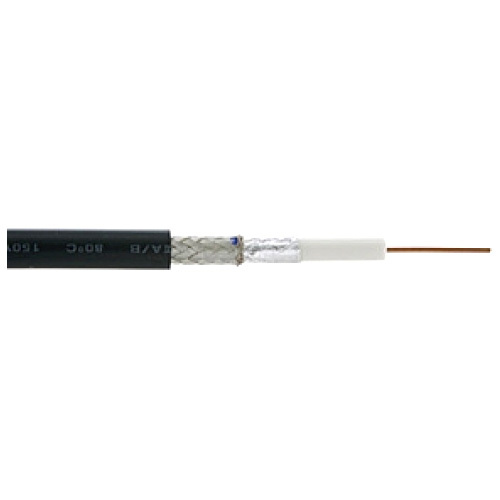 Kramer BC-1X59-300M Coaxial Video Cable - 985 ft Coaxial Video Cable for Video Device - First End: Bare Wire - Second End: Bare Wire - Shielding