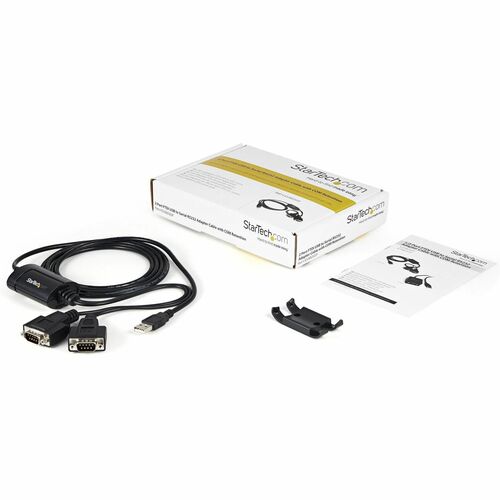 StarTech.com USB to Serial Adapter - 2 Port - COM Port Retention - FTDI - USB to RS232 Adapter Cable - USB to Serial Converter - Add two RS232 serial ports with COM retention to your laptop or desktop computer through USB - USB to Serial - USB to RS232 - 