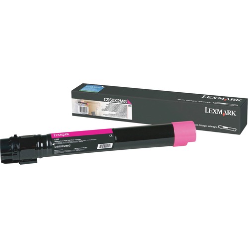 Lexmark C950X2MG Original Toner Cartridge - Laser - Extra High Yield - 22000 Pages - Magenta - 1 Each