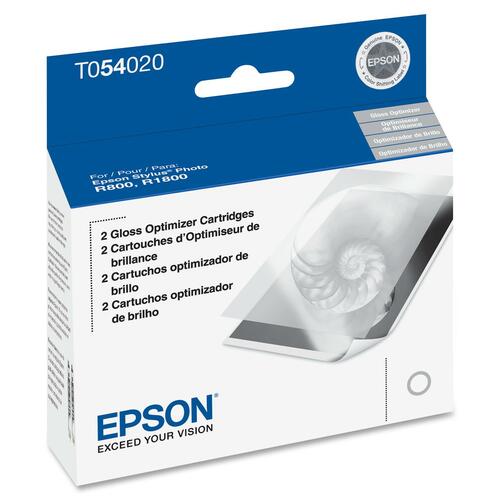 Epson UltraChrome Gloss Optimizer Cartridge - Inkjet - 400 Pages - 1 Each - Ink Cartridges & Printheads - EPST054020