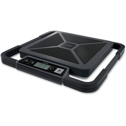 Dymo 100lb Digital USB Shipping Scale - 100 lb / 45 kg Maximum Weight Capacity - 2" (50.80 mm) Maximum Height Measurement - Black/Silver
