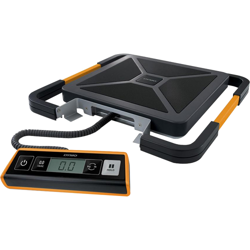 Dymo Pelouze 250lb Digital USB Shipping Scale - 400 lb / 181 kg Maximum Weight Capacity - Silver - Mailroom Scales - DYM1776113