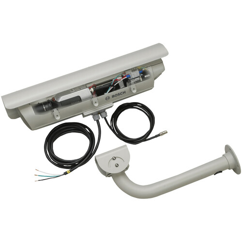 Bosch Dinion KBE-498V75-20F Outdoor Network Camera - Color - Gray - 7.50 mm Varifocal Lens - 10x Optical - CCD