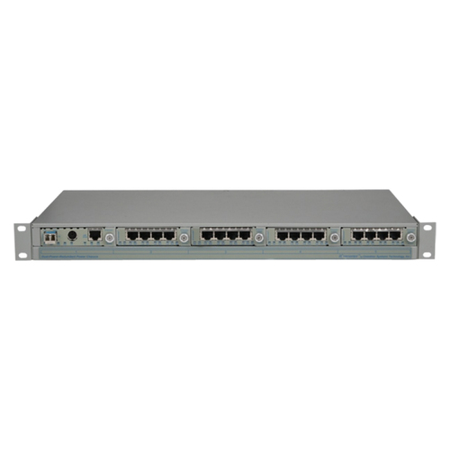 Omnitron Systems iConverter 2423-2-24 T1/E1 Multiplexer - 1 Gbit/s - 8 x RJ-45 - 4
