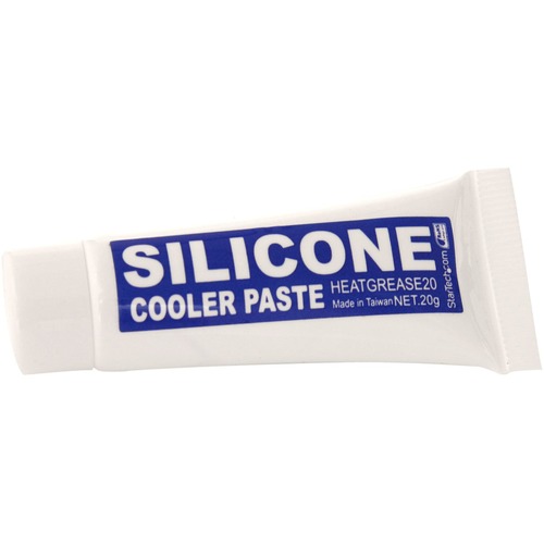 StarTech.com 20g Tube CPU Thermal Paste Grease Compound for Heatsinks - Improve the Heat Transfer between a CPU and Heatsink through a Ceramic/Silicone Compound - thermal compound - thermal paste - cpu paste - thermal grease - heat grease