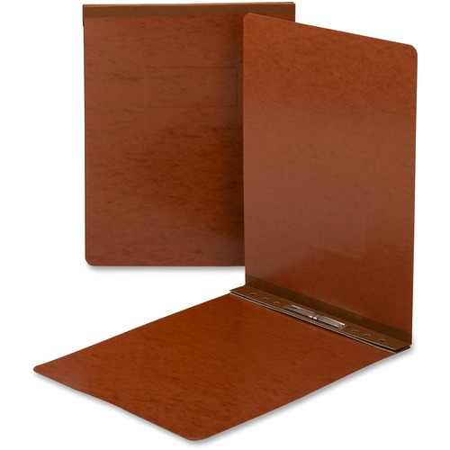 Smead Letter Recycled Report Cover - 2" Folder Capacity - 8 1/2" x 11" - 250 Sheet Capacity - 2" Expansion - 1 Fastener(s) - Pressboard - Red - 100% Paper Recycled - 1 Each