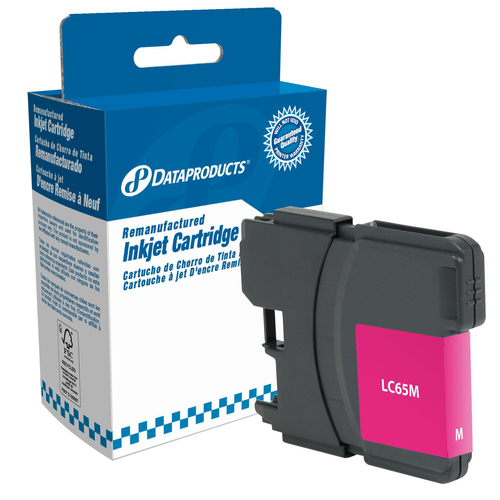 Dataproducts Ink Cartridge - Alternative for Brother LC61M, LC65M, LC-65HYM - Magenta - Inkjet - High Yield - 750 Pages - 1 Each