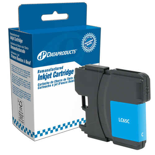 Dataproducts Ink Cartridge - Alternative for Brother LC-61C, LC-65HYC, LC65C - Cyan - Inkjet - High Yield - 750 Pages - 1 Each