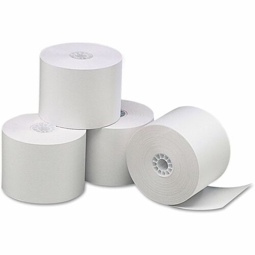 Universal Direct Thermal Printing Paper Rolls, 2.25" x 85 ft, White, 3/Pack - 2 1/4" x 85 ft - White - 3 / Pack