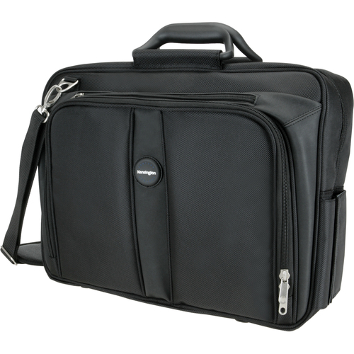 Kensington Contour K62340 Carrying Case (Sleeve) for 17" Notebook - Black - Abrasion Resistant, Puncture Resistant, Tear Resistant - Ballistic Nylon Body - Handle, Shoulder Strap - 13" Height x 17.5" Width x 8.5" Depth - 1 Pack - Retail