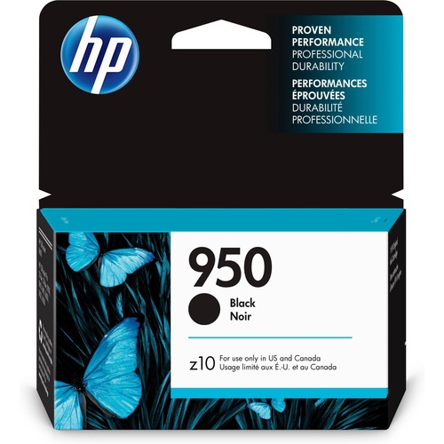 HP 950 (CN049AN) Original Standard Yield Inkjet Ink Cartridge - Black - 1 Each - 1100 Pages