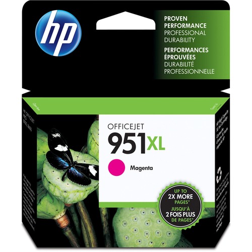 HP 951XL Ink Cartridge - Single Pack - Inkjet - 1500 Pages - 1 Each