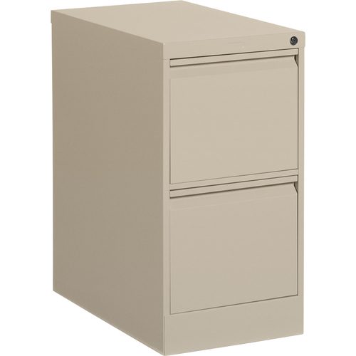 Global MVL25201 File Cabinet - 2-Drawer - 15.2" x 25" x 29" - 2 x Drawer(s) for File - Letter - Vertical - Lockable - Nevada - Metal