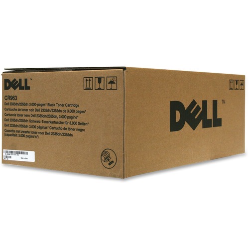 Dell Original Standard Yield Laser Toner Cartridge - Black - 1 Each - 3000 Pages
