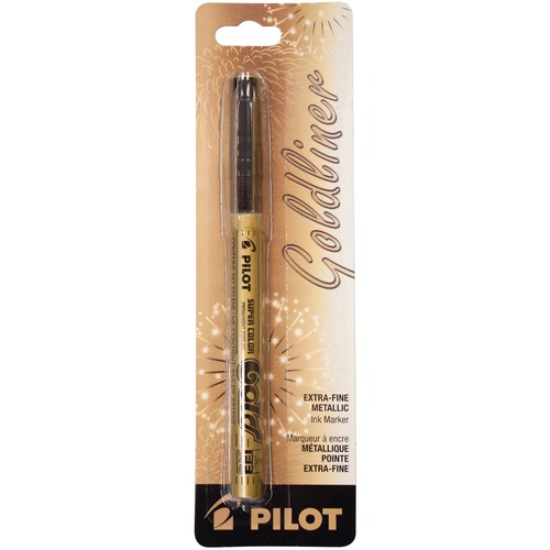 Pilot Super Color Marker - Extra Fine Marker Point - Gold