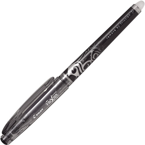 FriXion Rollerball Pen - 0.5 mm (0.02") Medium Needle Pen Point - Refillable - Black Ink - Gel-based - 1 Each