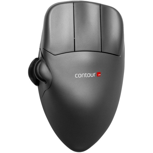 Contour CMO-GM-S-R Mouse - Optical - Cable - Gunmetal Gray - USB - Scroll Wheel - 5 Button(s) - Right-handed Only - Mice - SNXCMOGMSR