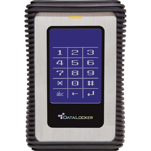 DataLocker DL3 500 GB Encrypted External Hard Drive with RFID Two-Factor Authentication - USB 3.0 External HDD with AES XTS Mode Hardware Data Encryption 500GB w/RFID