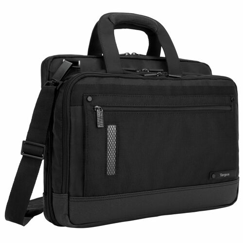 Targus Revolution TTL416US Carrying Case (Briefcase) for 15.6" to 16" Apple iPad Notebook - Black - Scratch Resistant, Bump Resistant, Drop Resistant, Shock Absorbing - Nylon Exterior Material - Neoprene Interior Material - Checkpoint Friendly - Trolley S