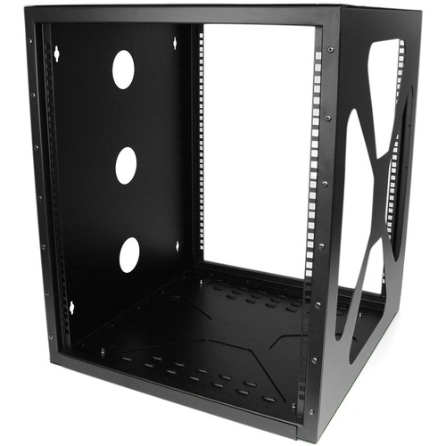 StarTech.com 12U Sideways Wallmount Rack for Servers - Side-Mount Server Rack for Easy Access - Wall Mount your Server or Networking Equipment Sideways, for Easy Access - 12u wall-mount rack - 12u server rack - 12u open frame - wall mount cabinet - open f