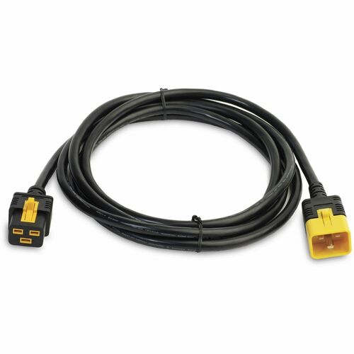 APC by Schneider Electric Power Interconnect Cord - For PDU - 16 A - Black - 10 ft Cord Length - IEC 60320 C20 / IEC 60320 C20 - 1