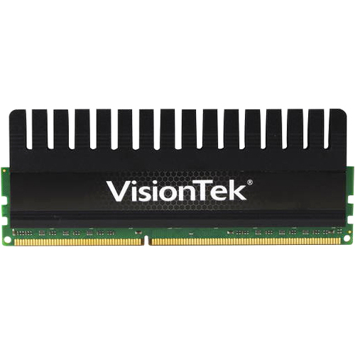 VisionTek 1 x 2GB PC3-10600 DDR3 1333MHz 240-pin DIMM Memory Module - For Desktop PC - 2 GB (1 x 2GB) - DDR3-1600/PC3-12800 DDR3 SDRAM - 1600 MHz - CL8 - 1.55 V - 240-pin - DIMM - Lifetime Warranty