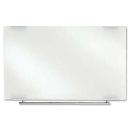 Iceberg Clarity TOO Glass Dry Erase Boards - 48" (4 ft) Width x 36" (3 ft) Height - Ultra White Tempered Glass Surface - 1 Each - Dry-Erase Boards - ICE31140