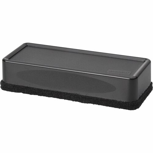 Lorell Cloth Dry-erase Board Eraser - 2.19" (55.56 mm) Width x 5.19" (131.76 mm) Length - Black - Nonwoven, Plastic - 1Each