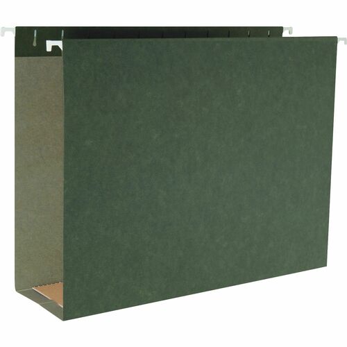Picture of Business Source 1/5 Tab Cut Legal Recycled Hanging Folder