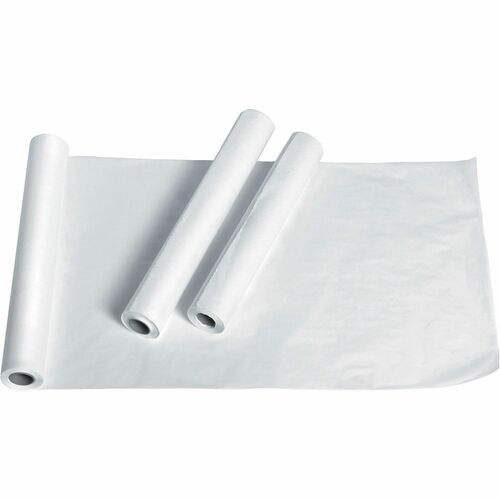 Medline Textured Crepe Exam Table Paper - 125 ft Length x 18" Width - Paper - Crepe - 12 / Carton