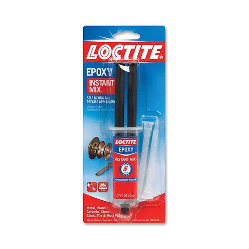 Loctite Epoxy Instant Mix - 0.47 fl oz - 1 Each - Clear