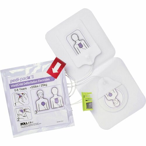 ZOLL Medical AED Plus Defibrillator Pediatric Electrodes - 1 Each