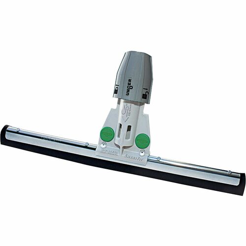 Unger SmartFit WaterWand Standard 22" Squeegee - 22" Blade - Anti-bacterial, Long Lasting, Reinforced, Durable - Gray - 1Each