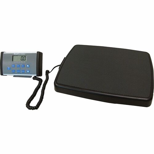 Health o Meter Professional Remote Digital Scale - 500 lb / 220 kg Maximum Weight Capacity - Black, Gray