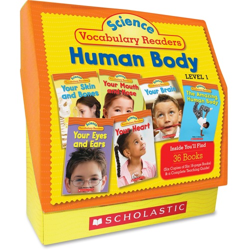 Scholastic Res. Vocabulary Readers Human Body Printed Manual - 16 Pages - English