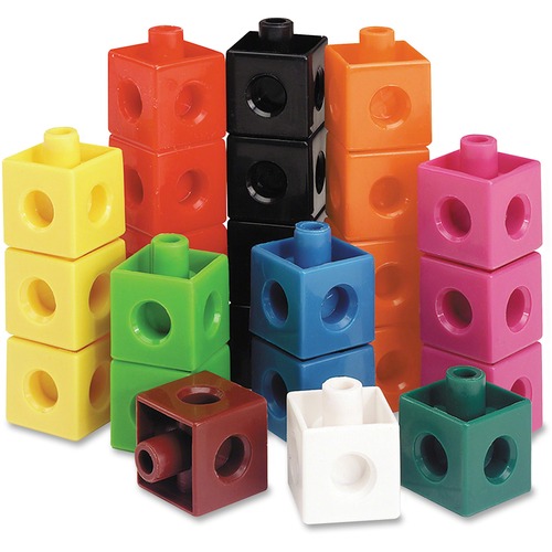 Learning Resources Snap Cubes 1-piece Activity Set - Skill Learning: Building, Grouping, One-to-One Correspondence, Fine Motor, Counting - 5 Year & Up - 100 Pieces - Multi