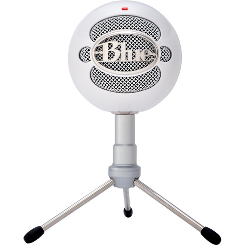 Blue Microphones Snowball iCE USB Microphone - White - Plug-and-Play USB microphone - Custom condenser capsule - 4.1kHz