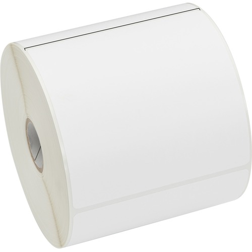 Zebra Label Paper 4x4in Direct Thermal Zebra Z-Select 4000D - 4" Width x 4" Length - Permanent Adhesive - Square - Direct Thermal - White - Paper, Acrylic - Perforated - 700 / Roll - 12 / Roll