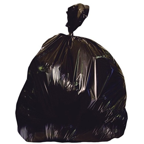 Heritage Trash Bag - 33 gal Capacity - 33" Width - 2 mil (51 Micron) Thickness - Low Density - Black - Resin - 1/Carton - Kitchen, Breakroom