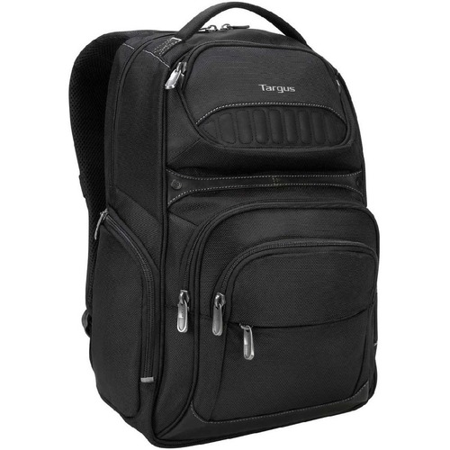 Targus Carrying Case for 16" Notebook - Black with Earphone Jack in strap - Nylon Body - Shoulder Strap, Trolley Strap - 19" Height x 15" Width x 4" Depth - 5.81 gal Volume Capacity