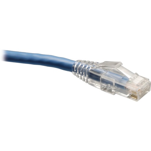 Tripp Lite 125ft Cat6 Gigabit Solid Conductor Snagless Patch Cable RJ45 M/M Blue 125' - Category 6 for Network Device - 125ft - 1 x RJ-45 Male Network - 1 x RJ-45 Male Network - Blue