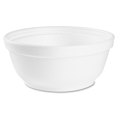 Dart J Cup 8 oz Insulated Foam Bowls - Foam Body - 50 / Pack - 20 / Carton