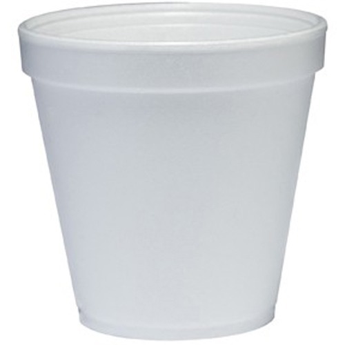 Dart Foam Food Containers - Serving - White - Foam Body - 500 / Case