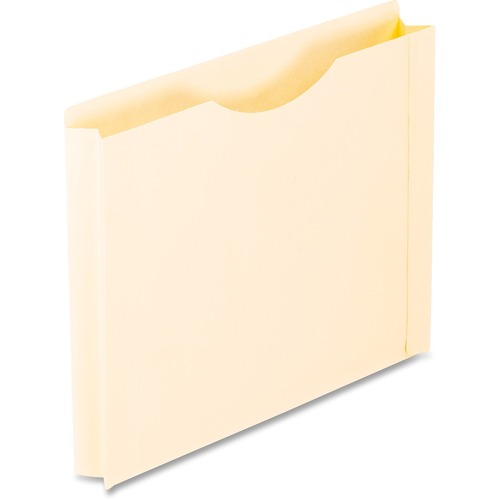 Pendaflex Letter Recycled File Jacket - 8 1/2" x 11" - 1 1/2" Expansion - Manila - SOLD EACH