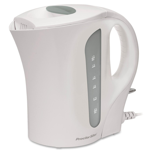 Proctor Silex Electric Kettle - 1.70 L - White
