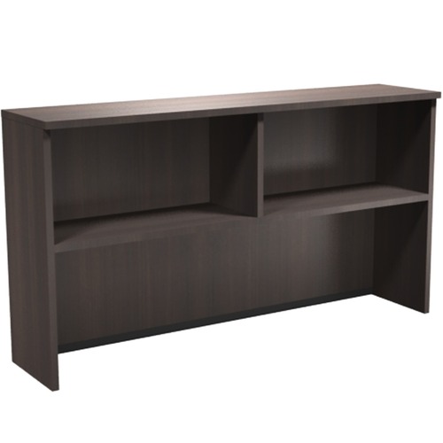 Heartwood Innovations Open Hutch - 65" x 15" x 35.5" - Material: Particleboard, Wood - Finish: Evening Zen, Laminate