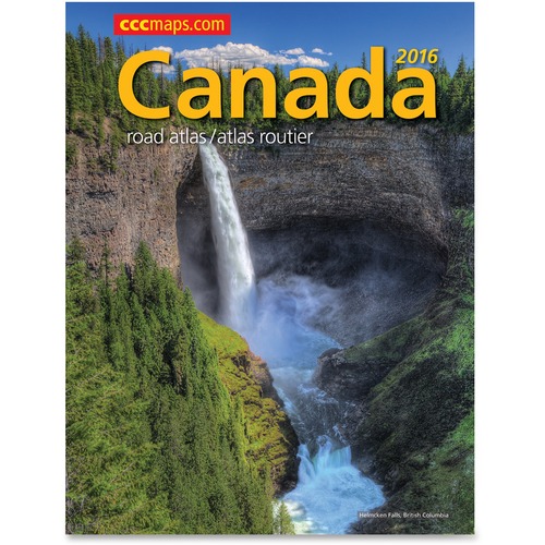 CCC Canada Road Atlas Printed Manual - 70 Pages - Travel Guides - CCC00863